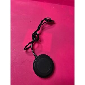 Magnetic Smartwatch Charger Cable 2-Pin USB Charging Dock Cord Black Replacement